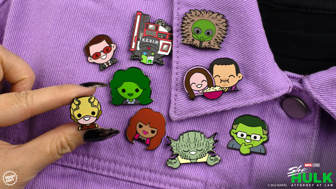 Daredevil Megamoji and Marvel Studios' She-Hulk: Attorney at Law Pins!