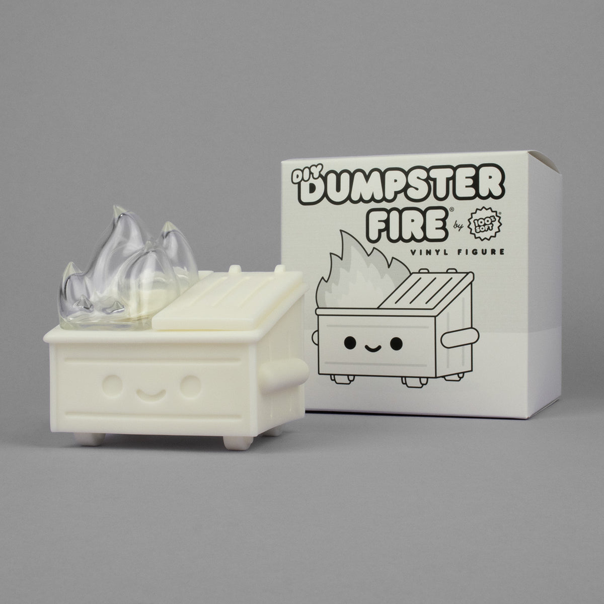 Dumpster Fire Vinyl Figure - DIY