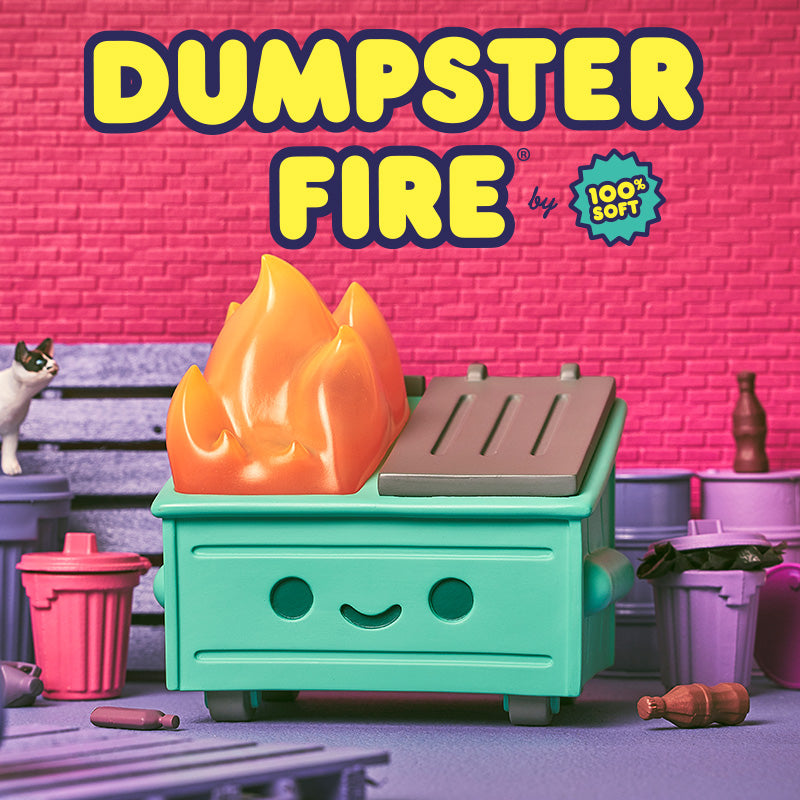 Dumpster Fire by 100% Soft