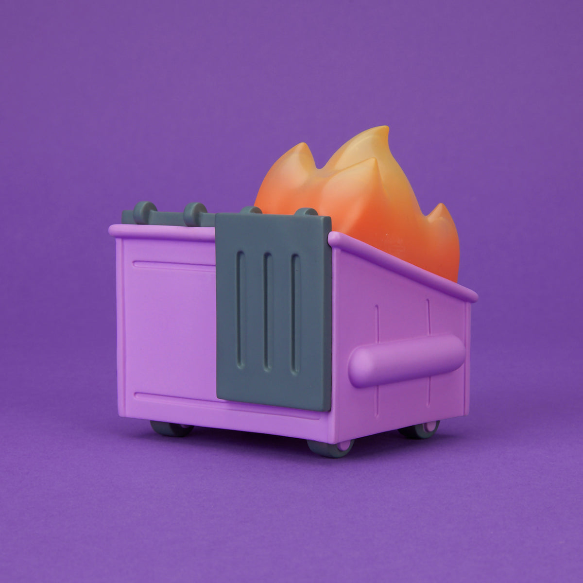 Dumpster Fire - Cough Syrup Purple Vinyl Figure