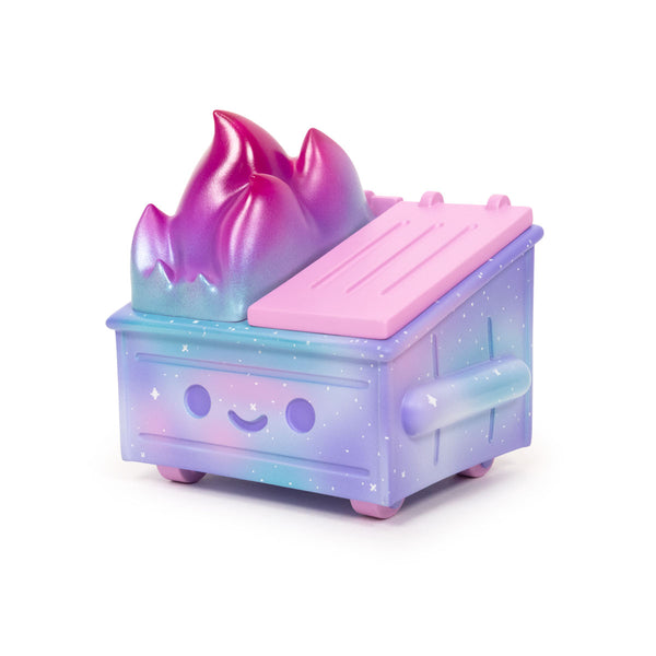 Dumpster Fire - Kawaii Galaxy Trash Vinyl Figure - 100% Soft