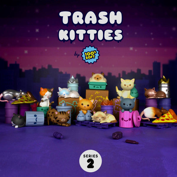 Trash Kitties shops series 2 lot