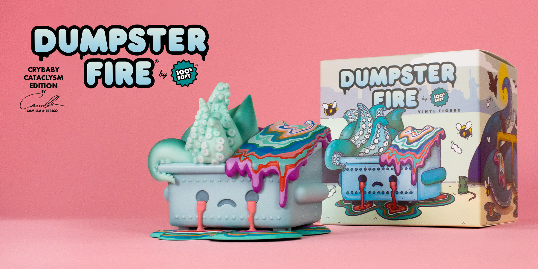 Introducing the Pusheen Dumpster Fire! - 100% Soft