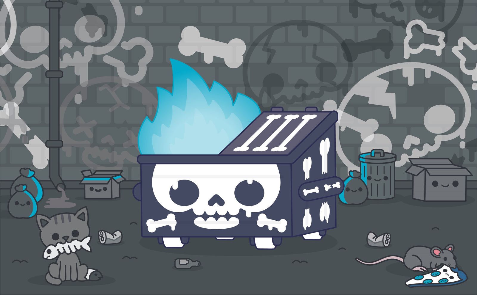 Halloween Trash Party!