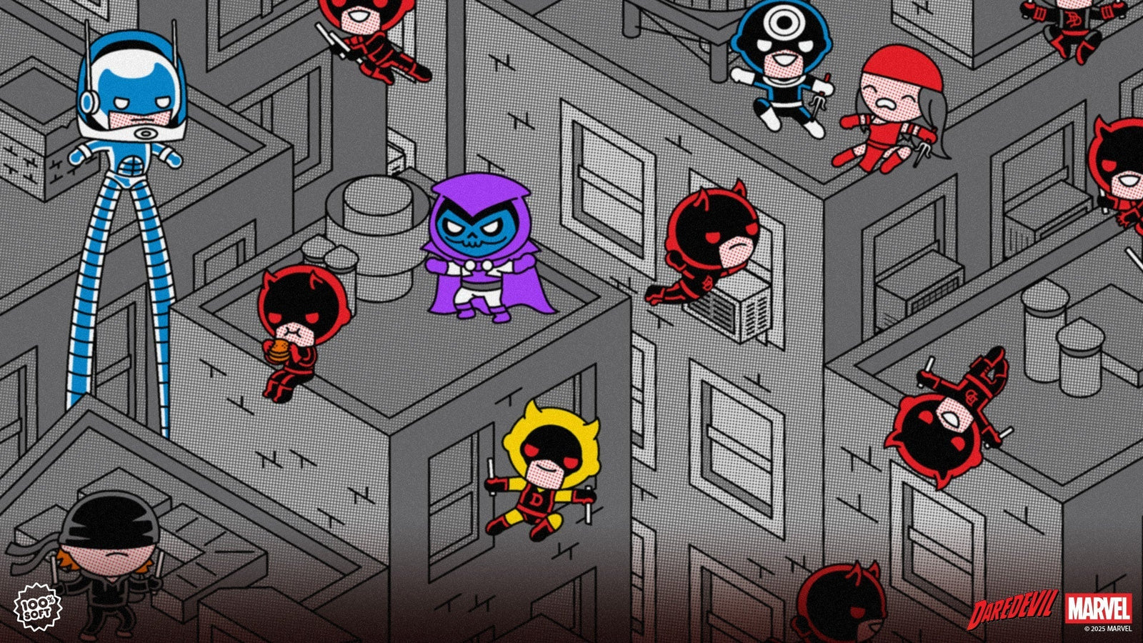 Marvel’s Daredevil Screen-printed Poster by 100% Soft