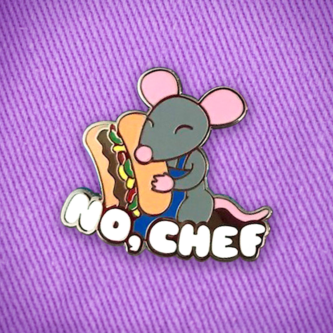 No, Chef Enamel Pin