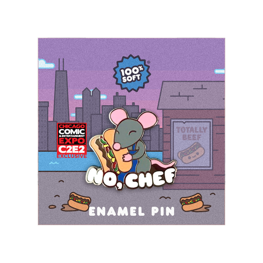 No, Chef Enamel Pin