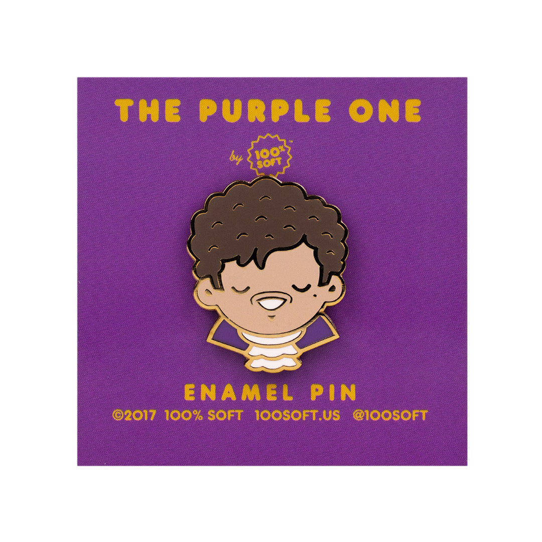 The Purple One Enamel Pin