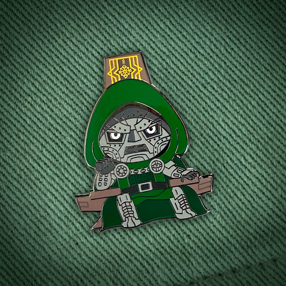 Throne Doctor Doom Enamel Pin