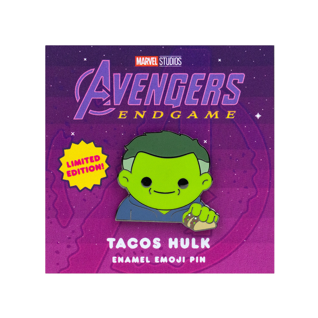Tacos Hulk Enamel Pin