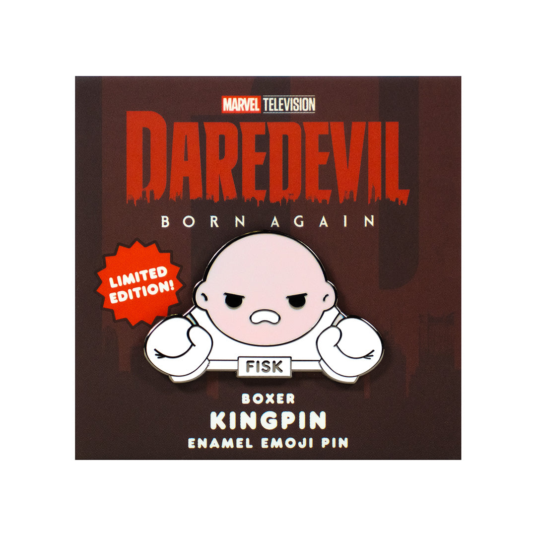Kitboxer Pin Kingpin Boxer Enamel Pin - 100% Soft