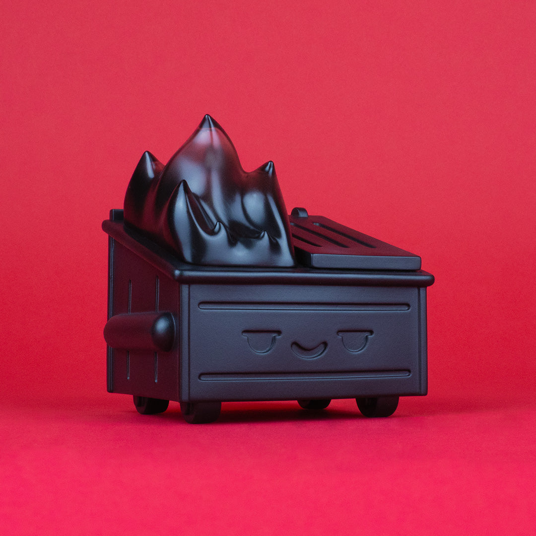 Dumpster Fire - Murdered Out Vinyl Figure
