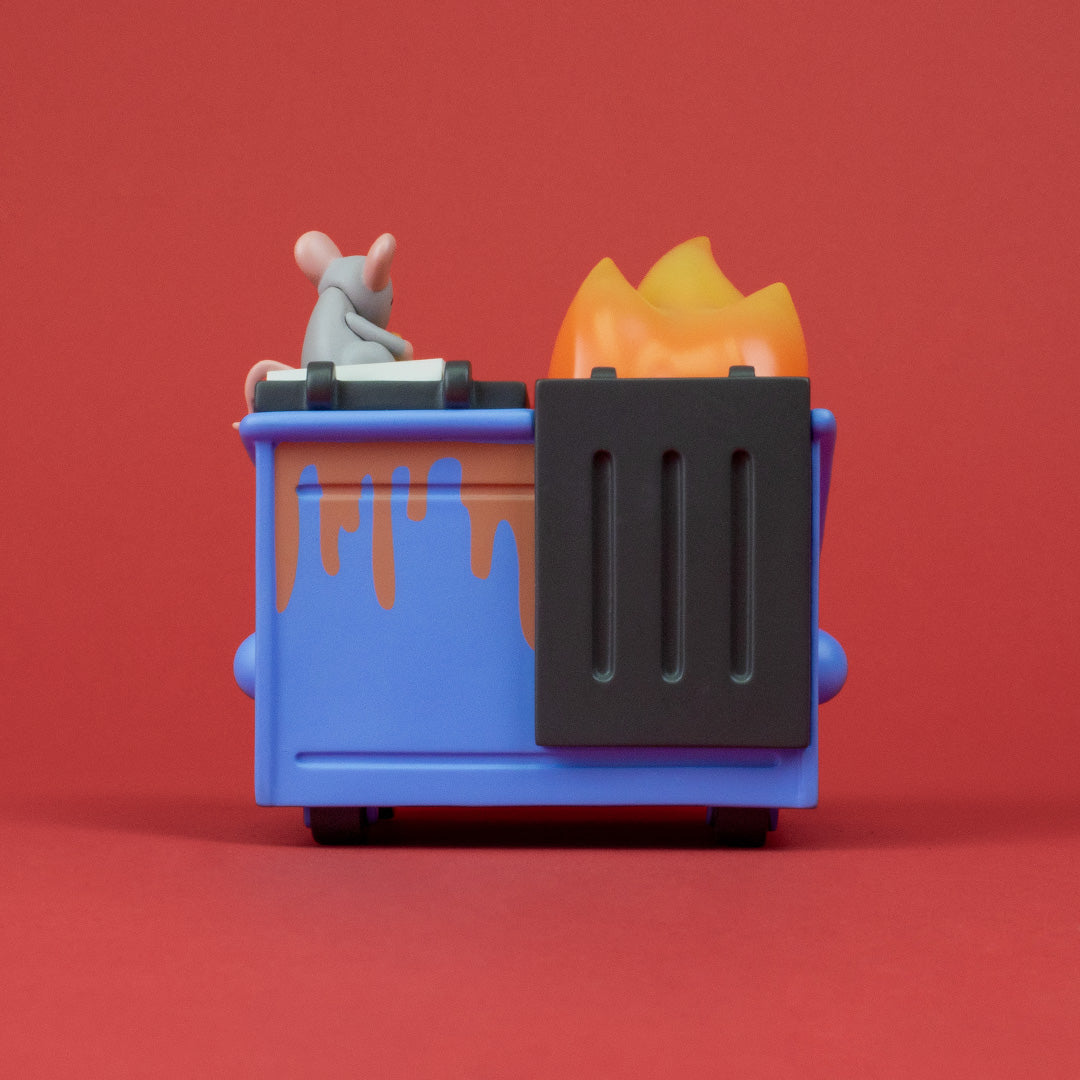 Dumpster Fire - Pizza Rat Vinyl Figure