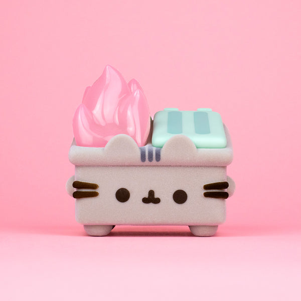 Pusheen × Dumpster fire フィギュア Pusheen Dumpster Fire Vinyl Figure - 100% Soft