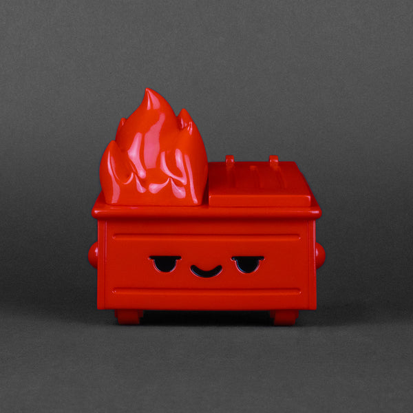 Dumpster Fire - Red Hot Vinyl Figure - 100% Soft