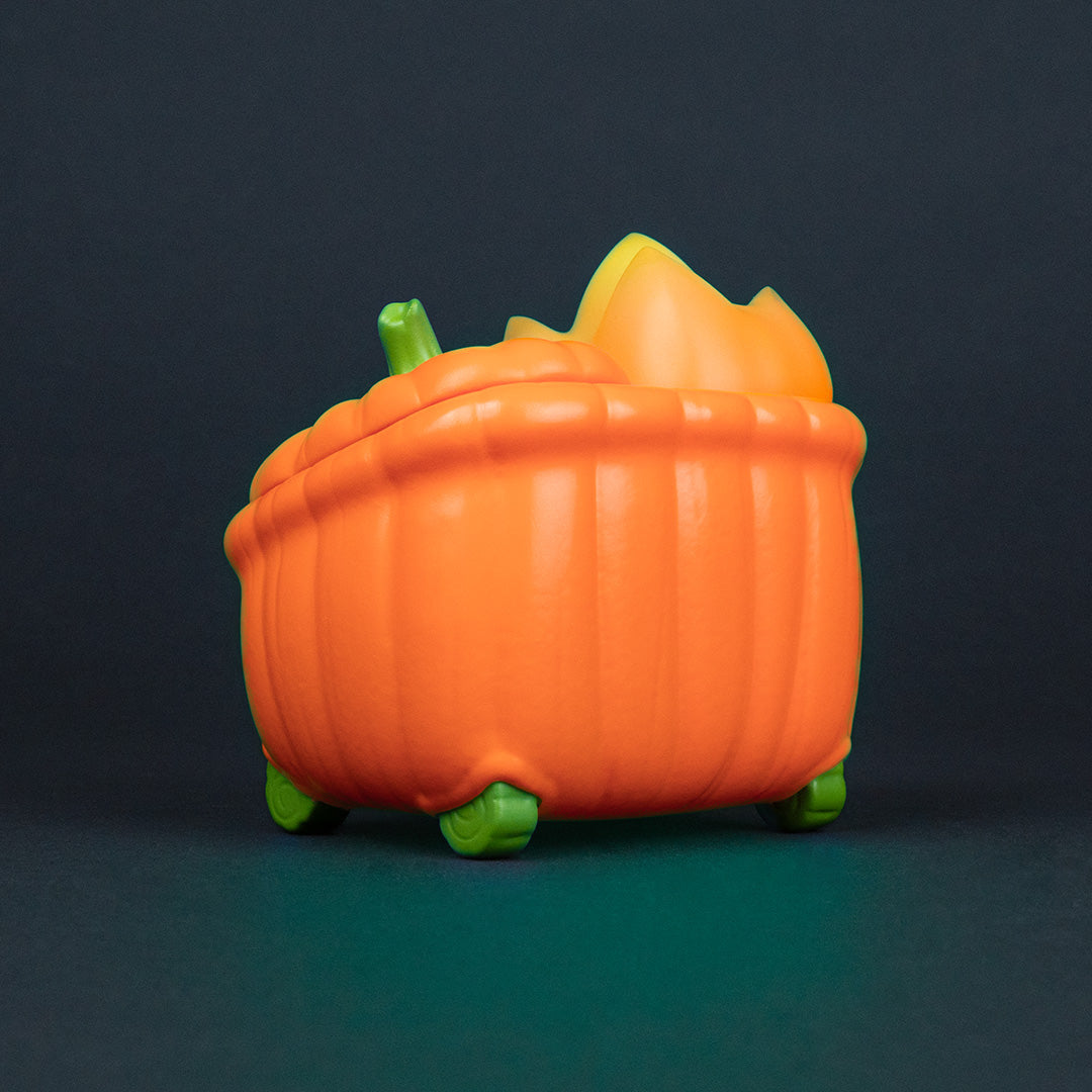 Trash-O-Lantern Dumpster Fire Vinyl Figure