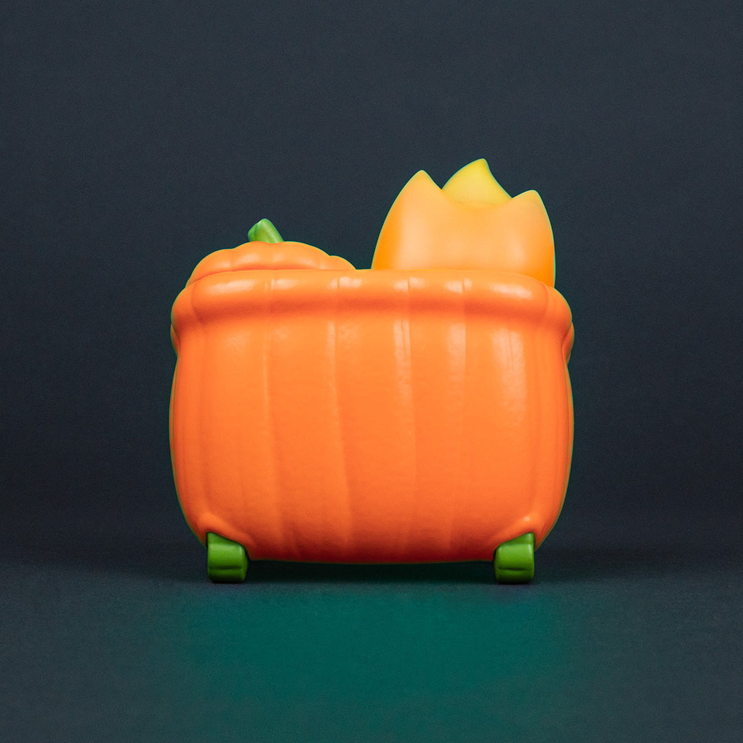 Trash-O-Lantern Dumpster Fire Vinyl Figure