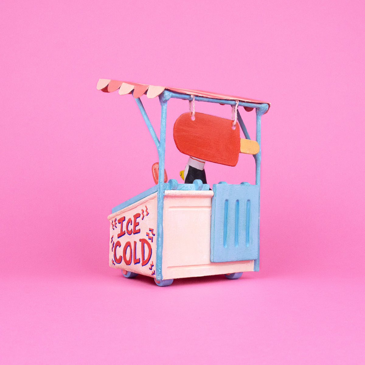 Dumpster Fire Vinyl Figure - CMYKevin Custom