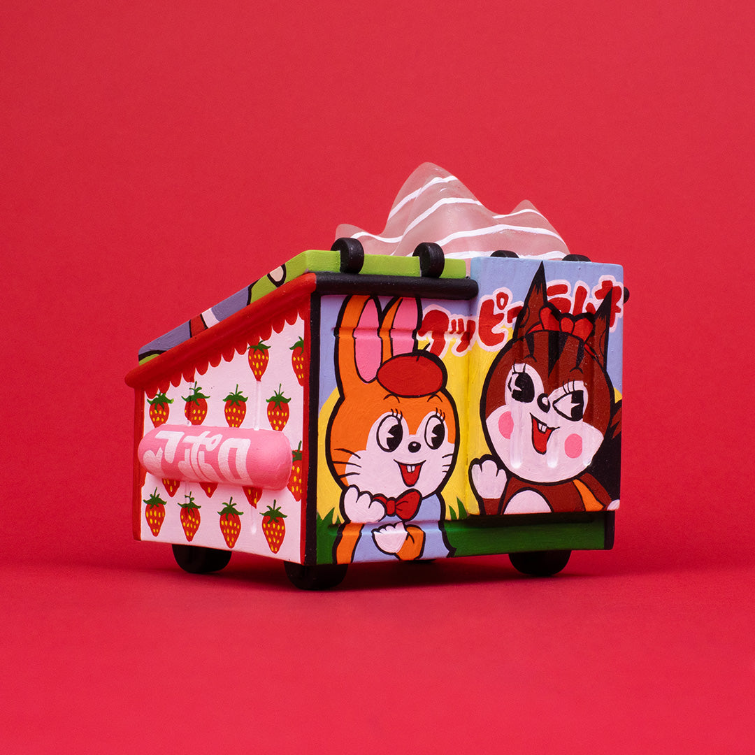 Dumpster Fire Vinyl Figure - JCORP Custom