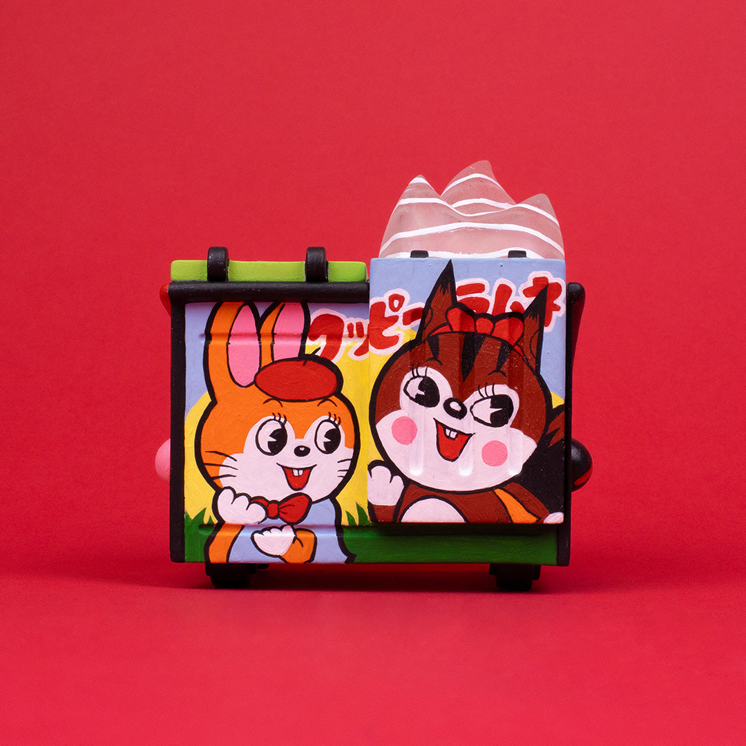 Dumpster Fire Vinyl Figure - JCORP Custom