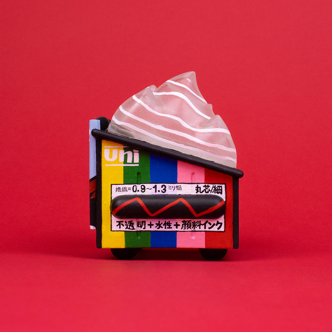 Dumpster Fire Vinyl Figure - JCORP Custom