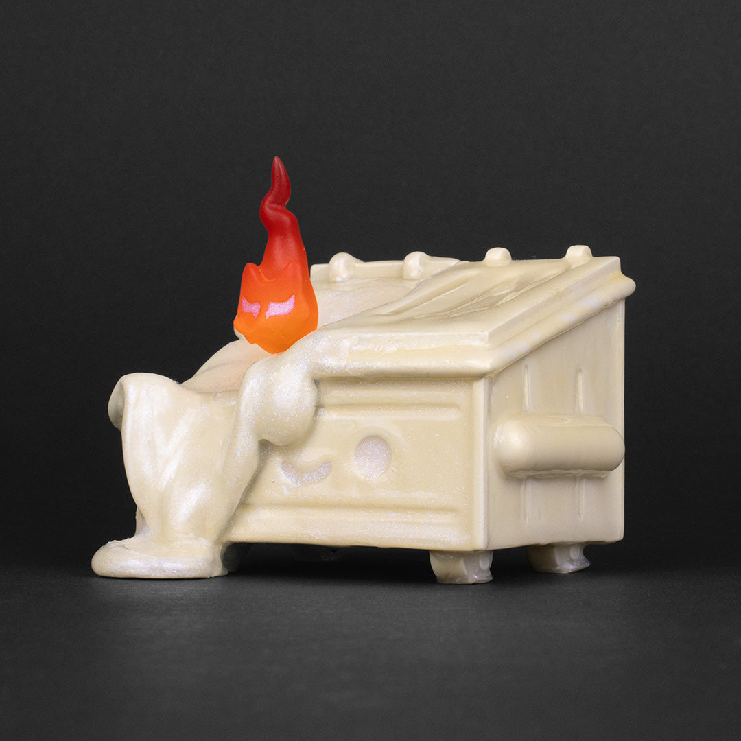 Dumpster Fire Vinyl Figure - Kaiju Steven Custom