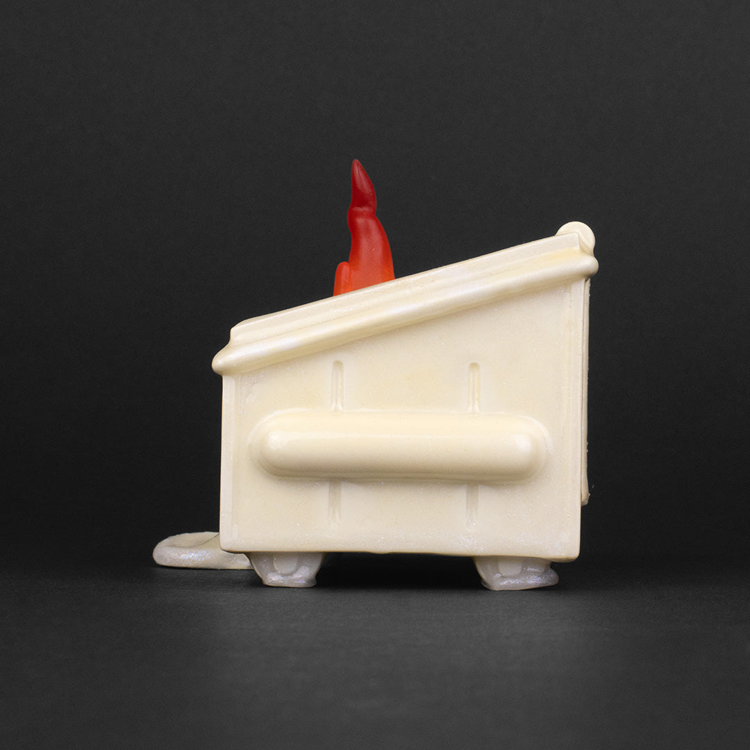 Dumpster Fire Vinyl Figure - Kaiju Steven Custom