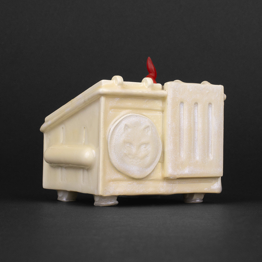 Dumpster Fire Vinyl Figure - Kaiju Steven Custom