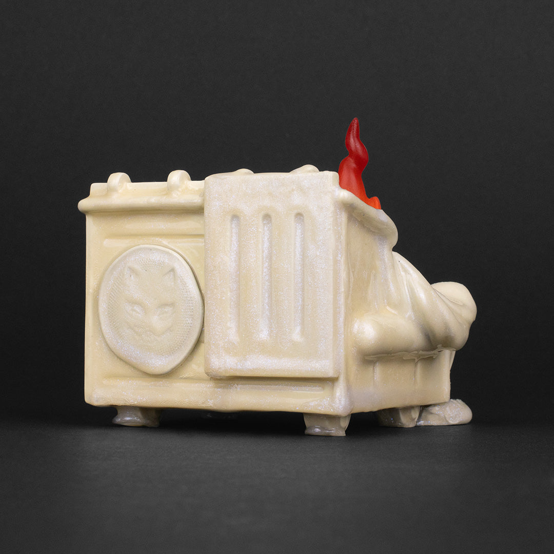 Dumpster Fire Vinyl Figure - Kaiju Steven Custom