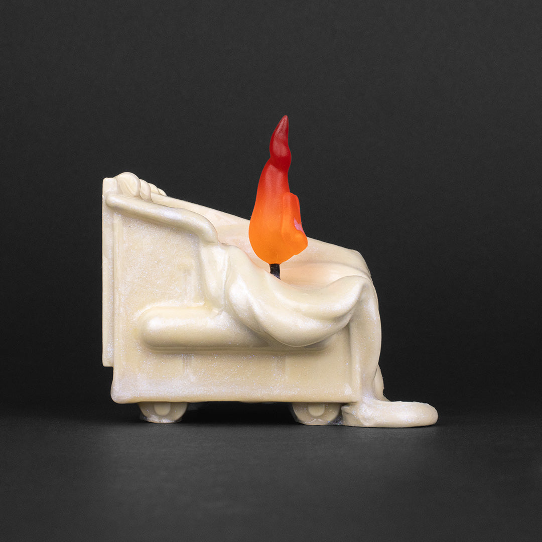 Dumpster Fire Vinyl Figure - Kaiju Steven Custom