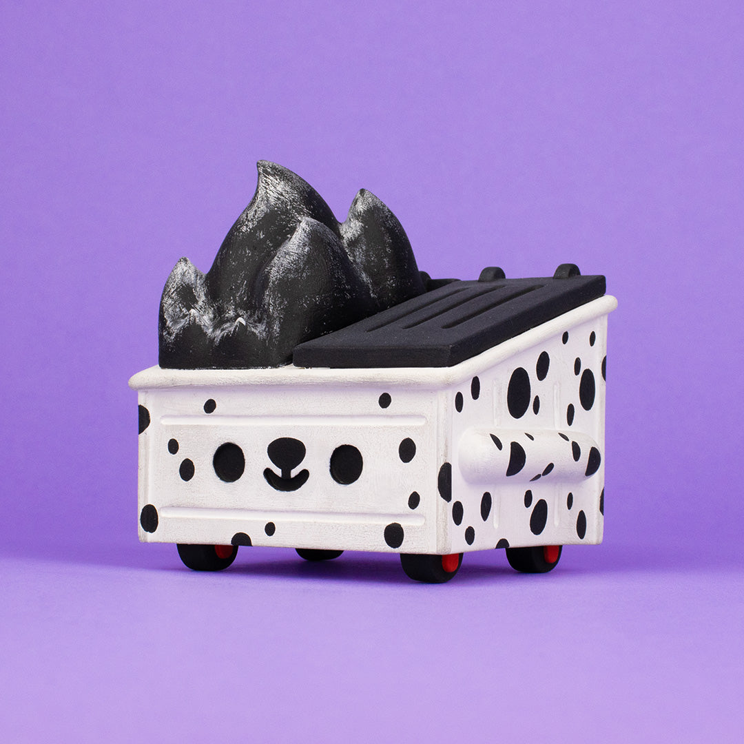 Dumpster Fire Vinyl Figure - Nellie Le Custom