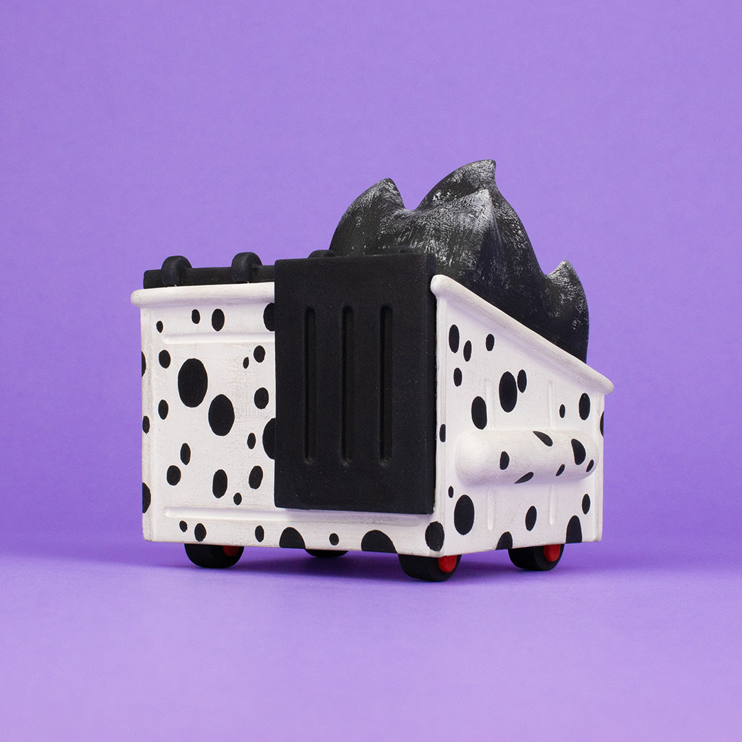Dumpster Fire Vinyl Figure - Nellie Le Custom