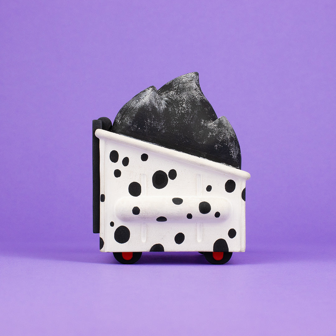 Dumpster Fire Vinyl Figure - Nellie Le Custom