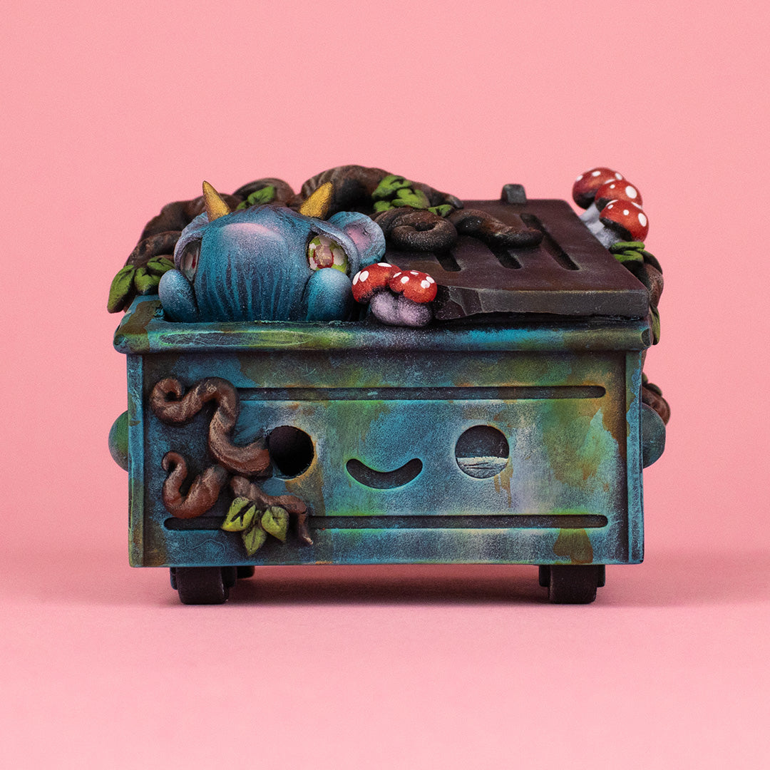 Dumpster Fire Vinyl Figure - Owlberry Lane Custom