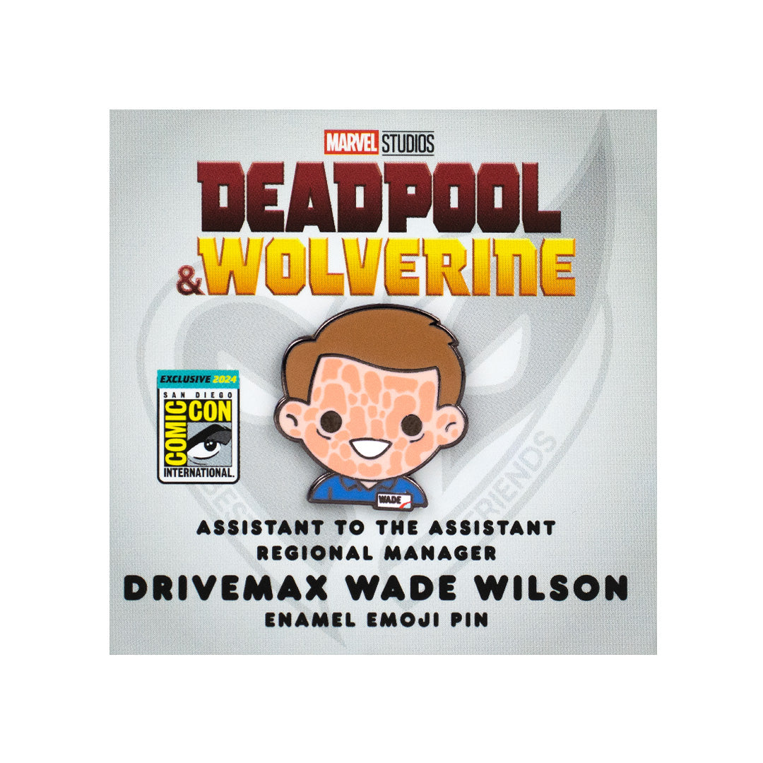 Drivemax Wade Wilson Enamel Pin