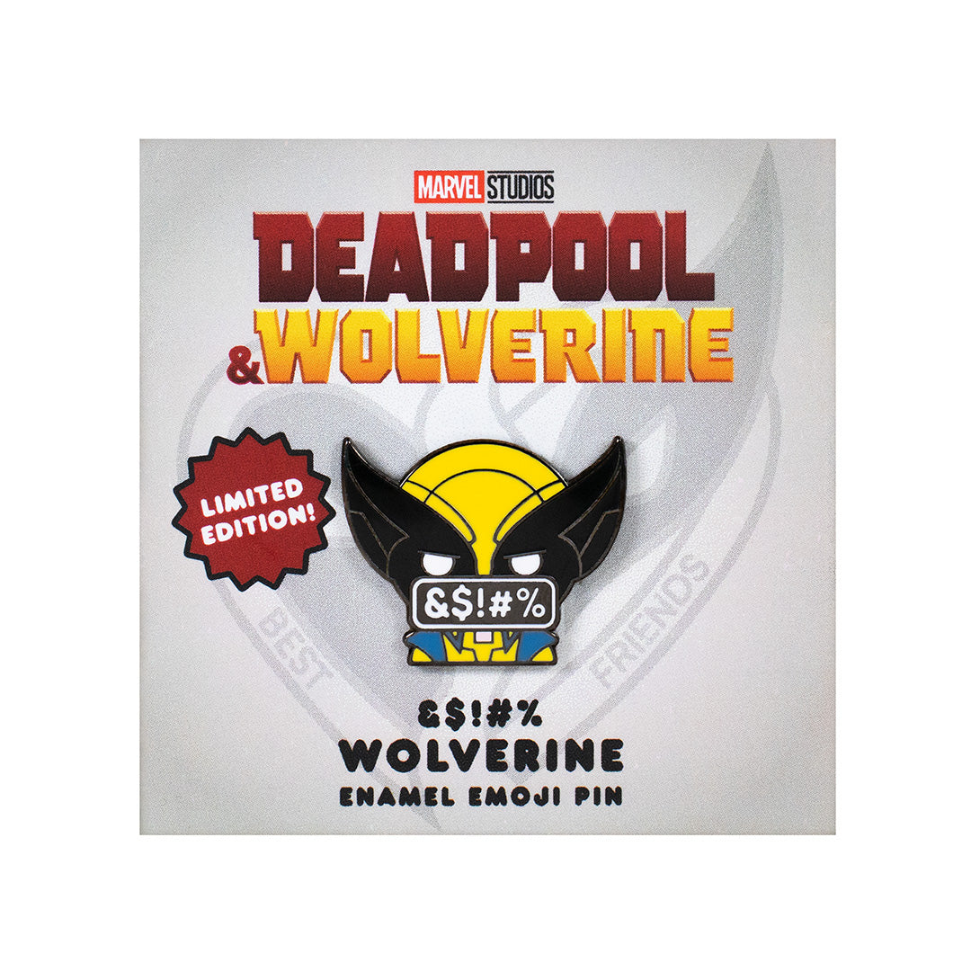 Swearing Wolverine Enamel Pin