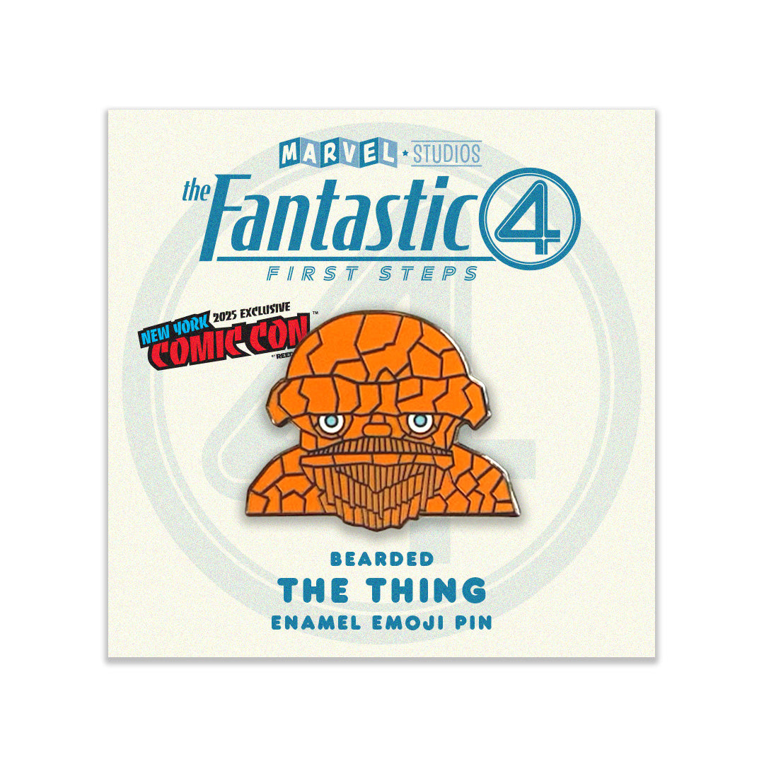 Bearded Thing Enamel Pin