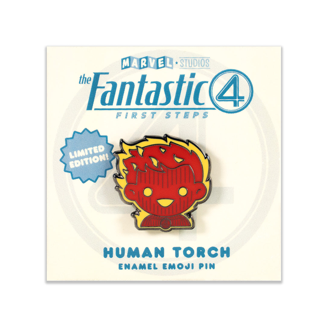 Human Torch Enamel Pin