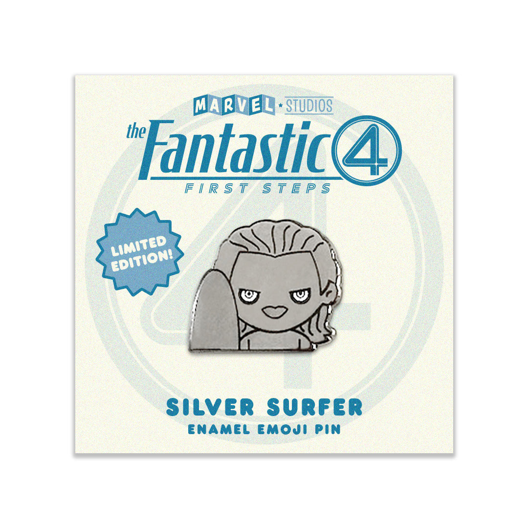 Silver Surfer Enamel Pin