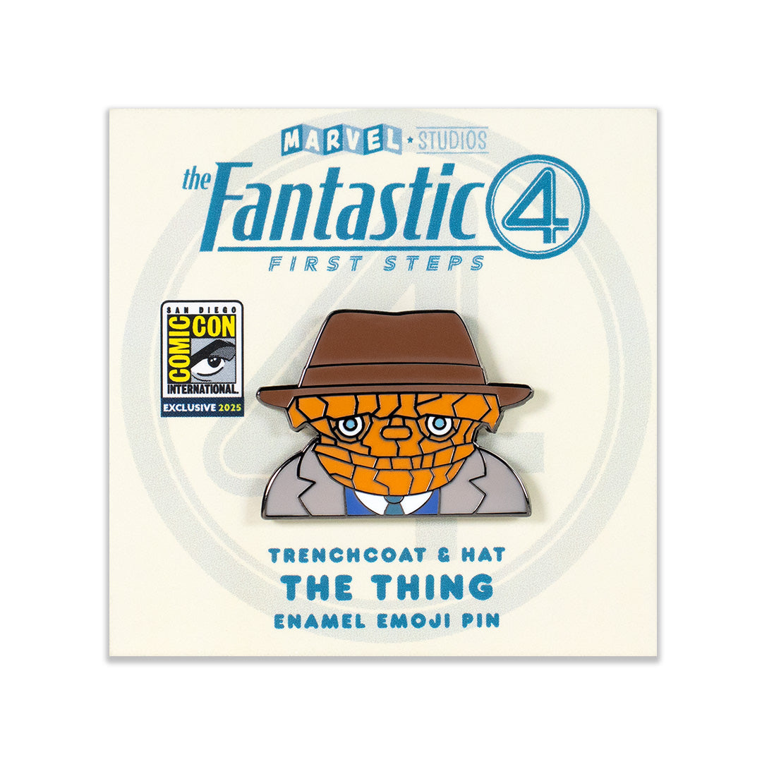 Trenchcoat & Hat The Thing Enamel Pin