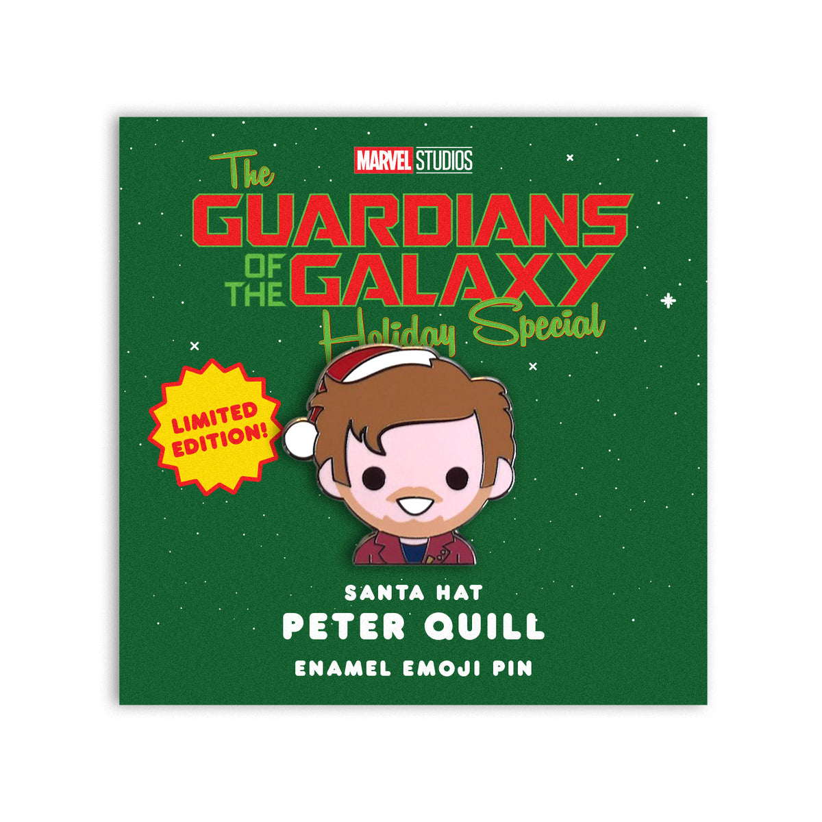 Holiday Peter Quill Enamel Pin