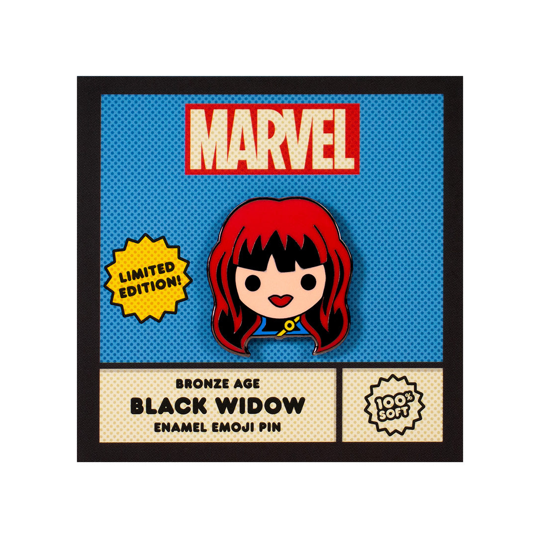 Black Widow (Bronze Age) Enamel Pin