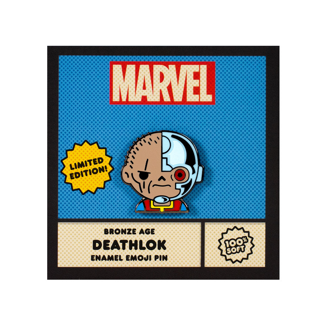 Deathlok (Bronze Age) Enamel Pin