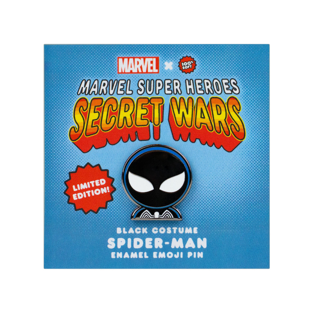Black Suit Spider-Man Enamel Pin