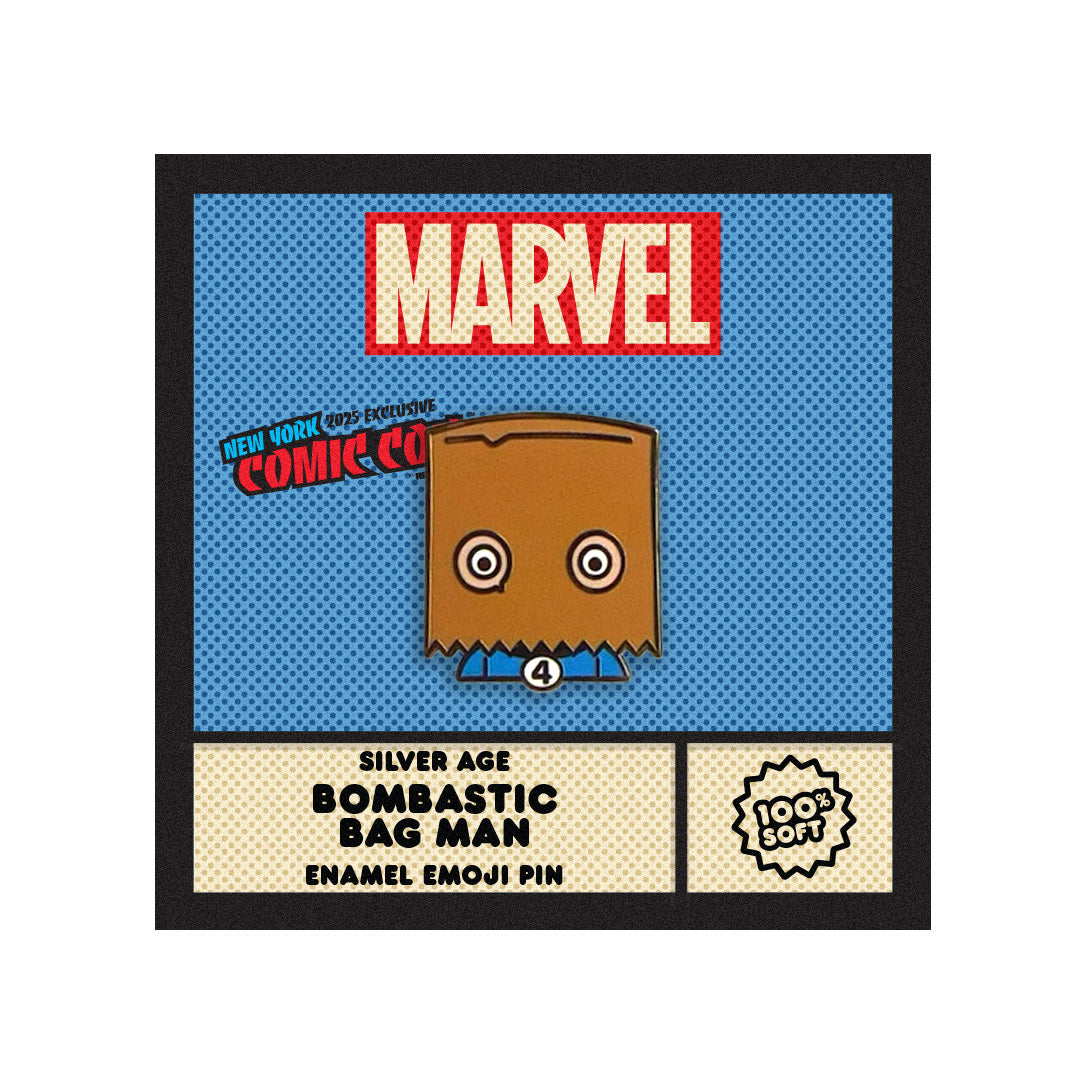 Bombastic Bag Man Enamel Pin