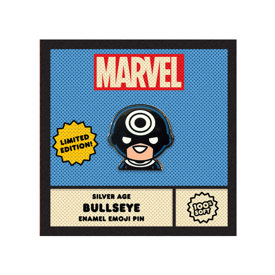 Bullseye (Silver Age) Enamel Pin