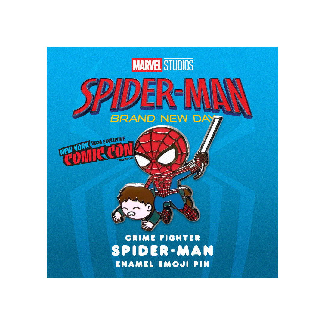 Crime Fighter Spider-Man Enamel Pin