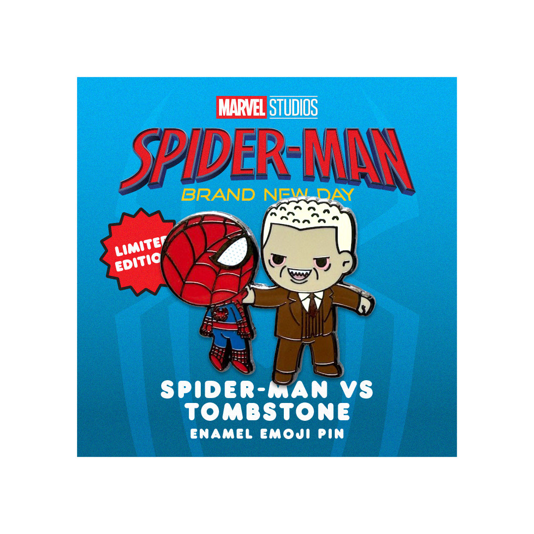 Spider-Man vs Tombstone Enamel Pin