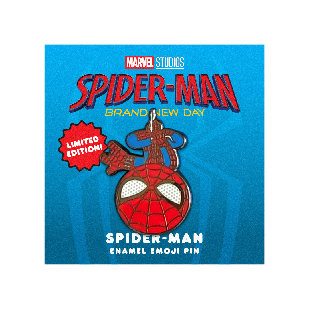 Upside Down Spider-Man Enamel Pin