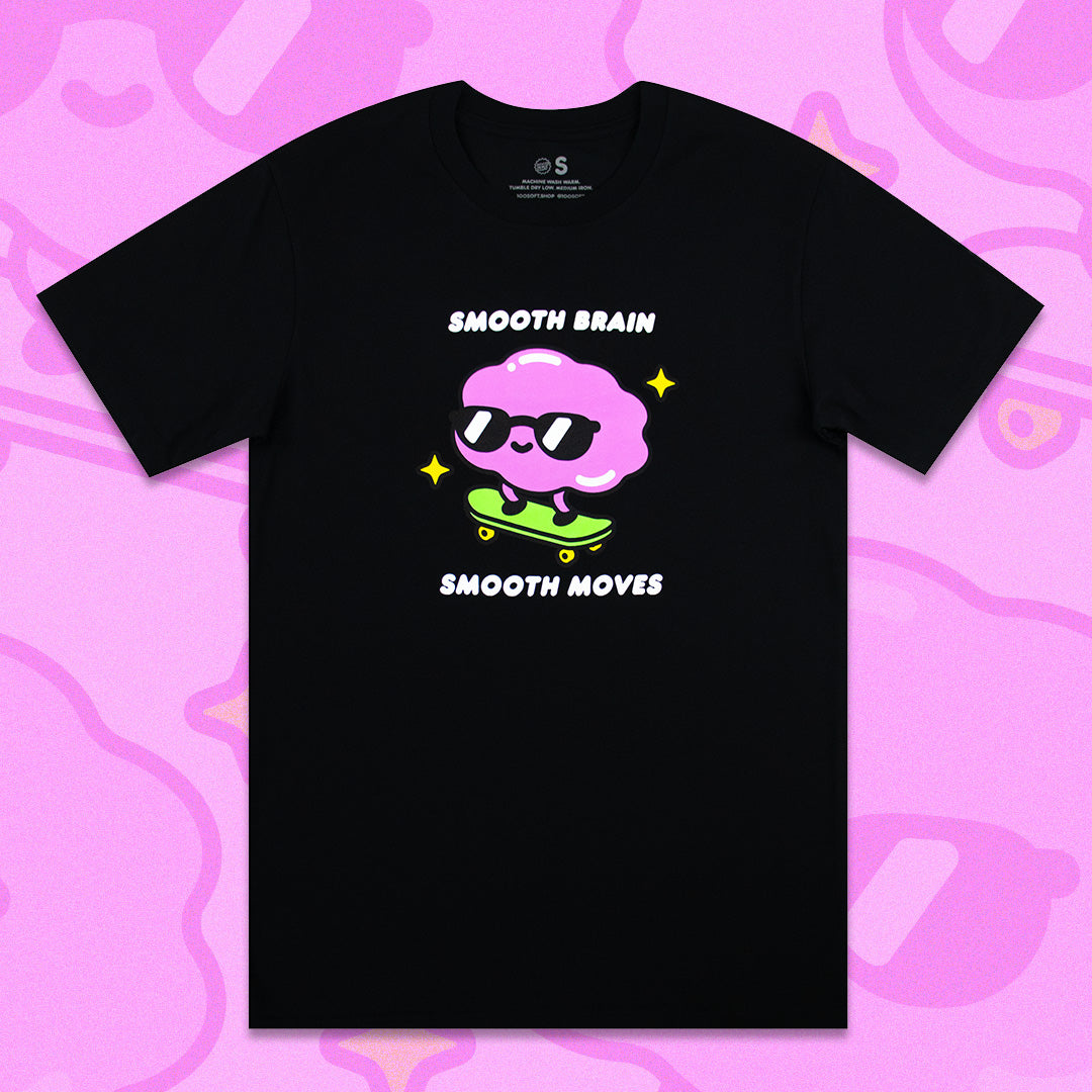 Smooth Brain, Smooth Moves Unisex Tee